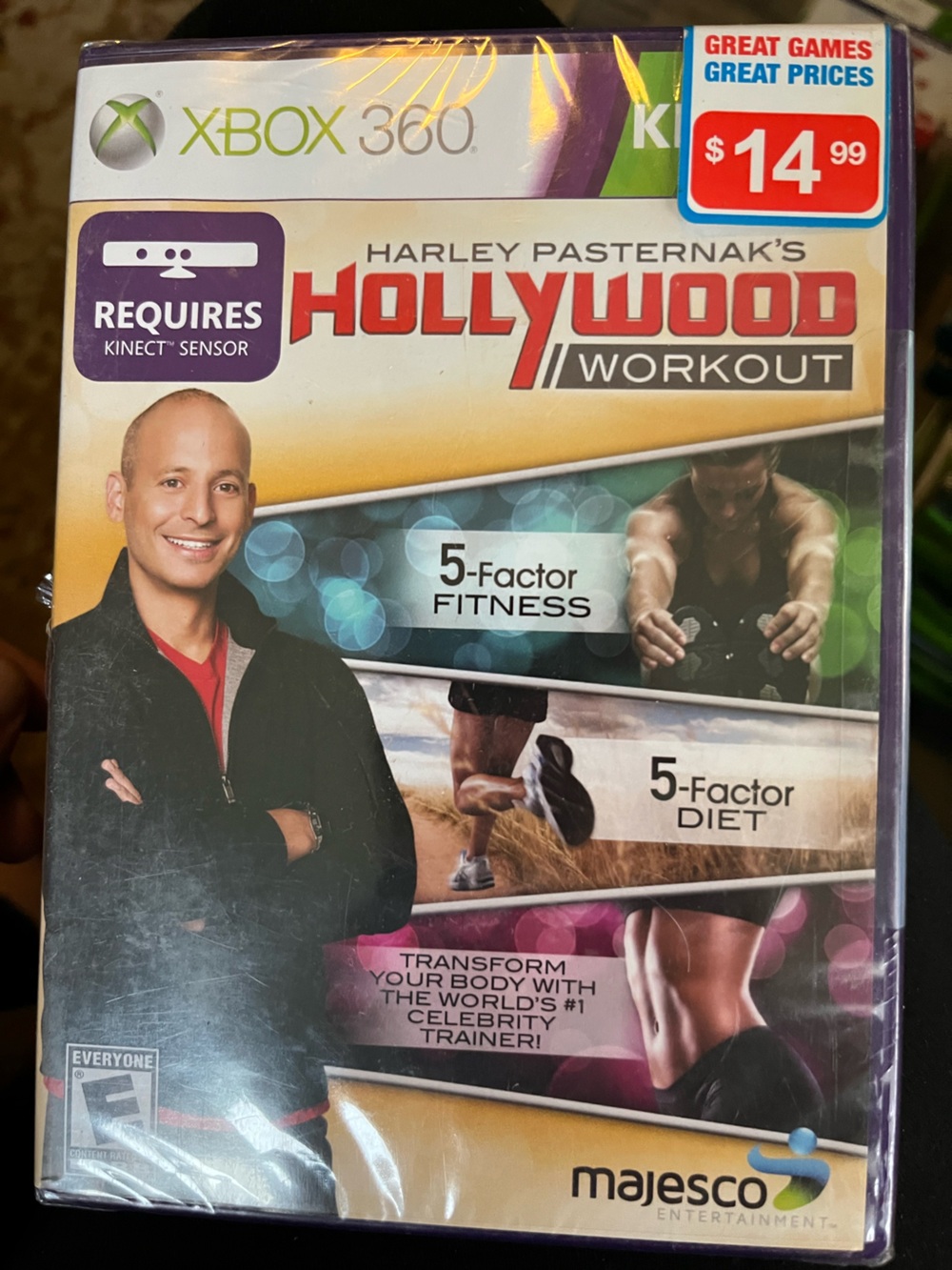 Harley Pasternak's Hollywood Workout (2012) Microsoft Xbox 360 Kinect Game Brand